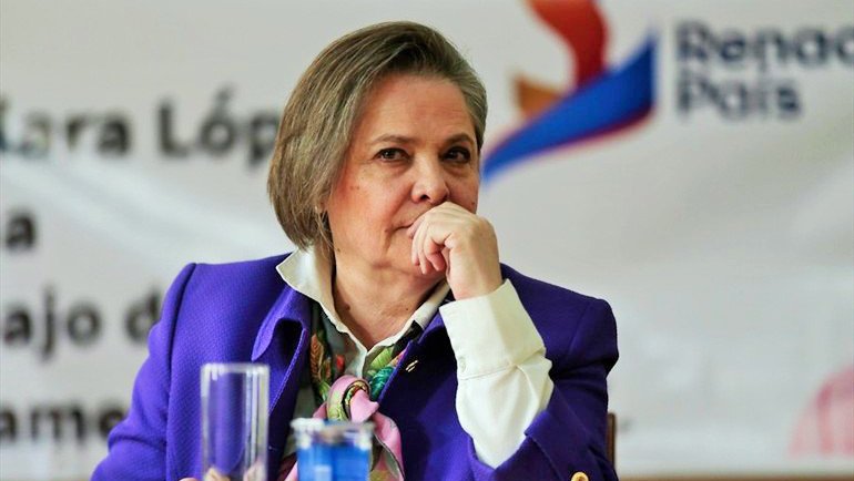 Senadora de Colombia Clara López Obregón.