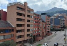 Chapinero, visto desde la calle 53.